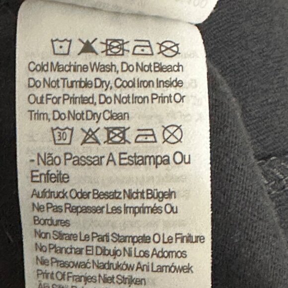 Def Leppard 2021 Licensed Black Cotton Unisex T-Shirt Size L Grunge Streetwear - Picture 7 of 10